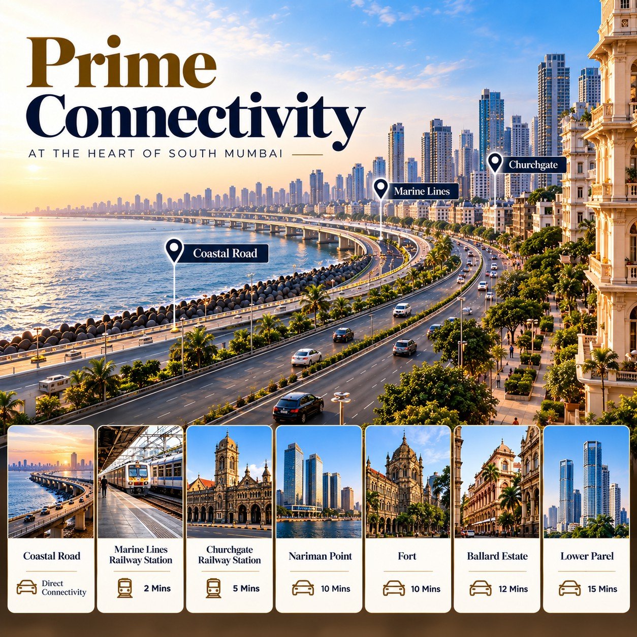 Prime Connectivity South Mumbai at a Glance